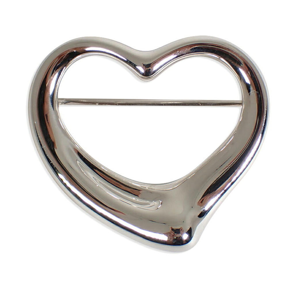 TIFFANY & CO. Silver Heart Brooch